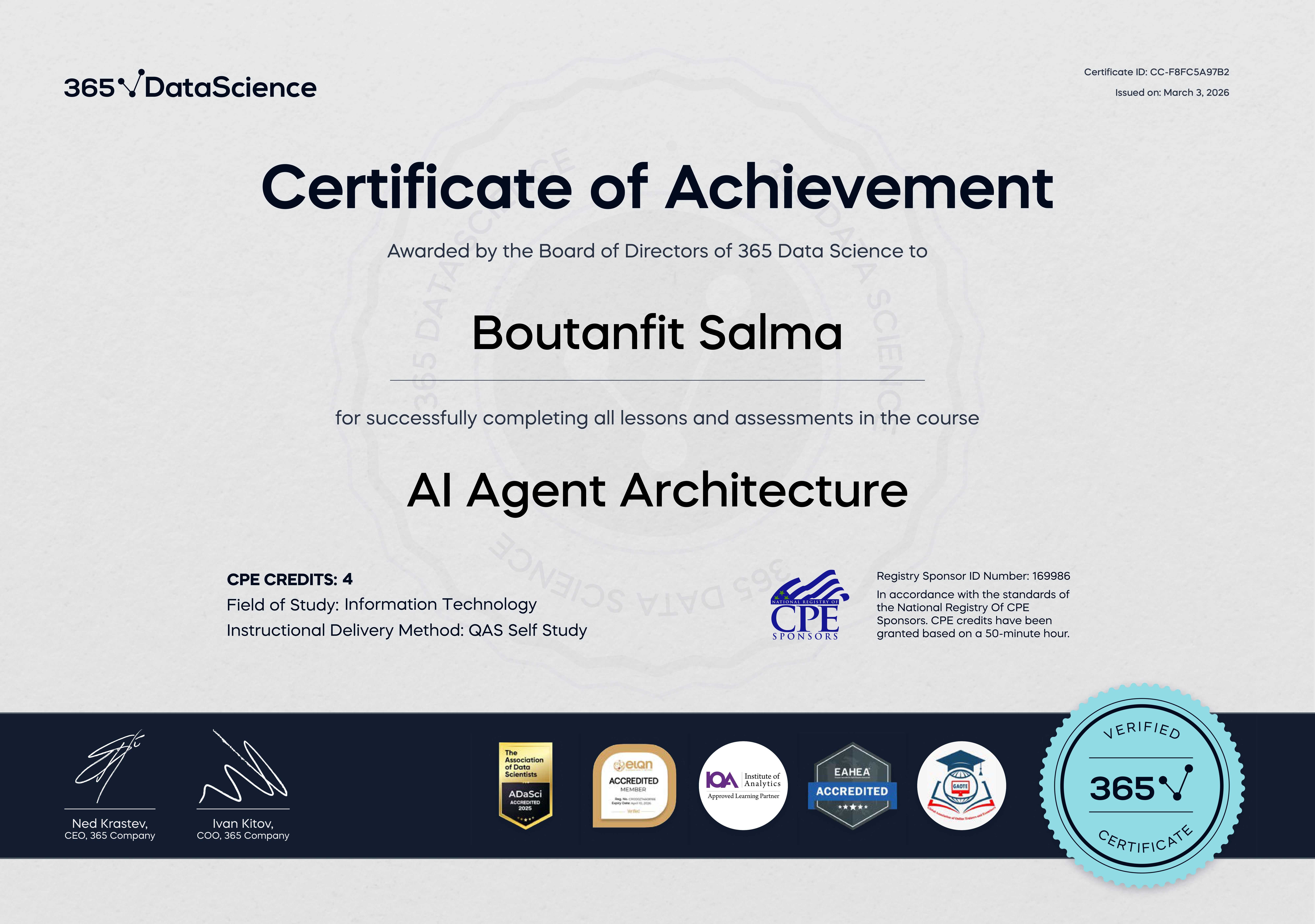 AI Agent Architecture