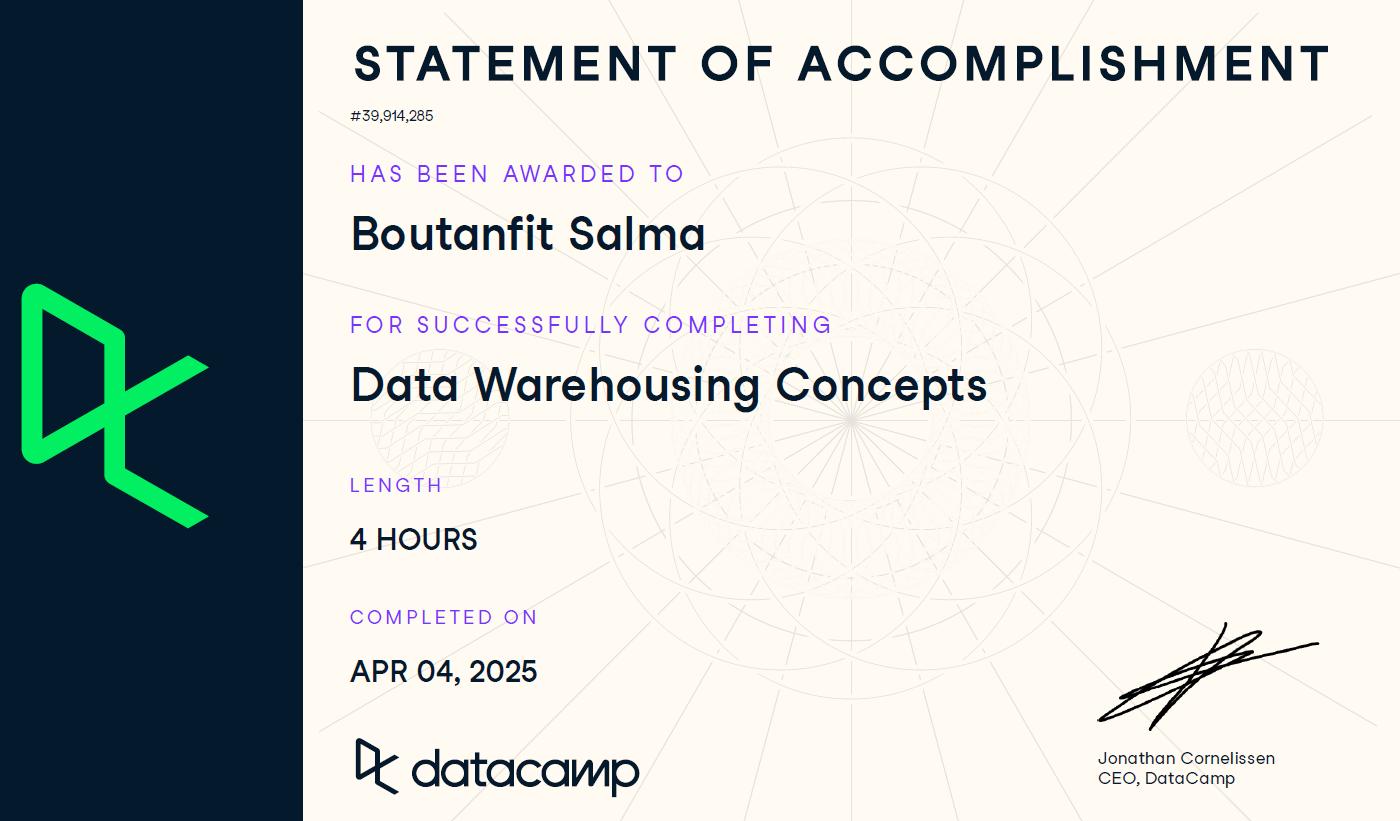 Data Warehousing